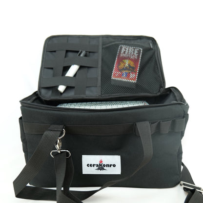 角型七輪用収納バッグ (小) 35cm アウトドアバッグ hcb-13