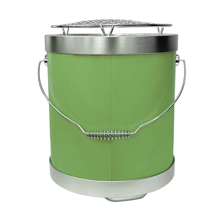 セラミック七輪　22cm　　グリーン