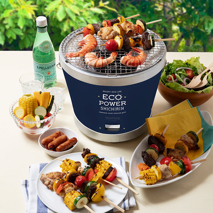 セラミック七輪 28cm  ネイビー