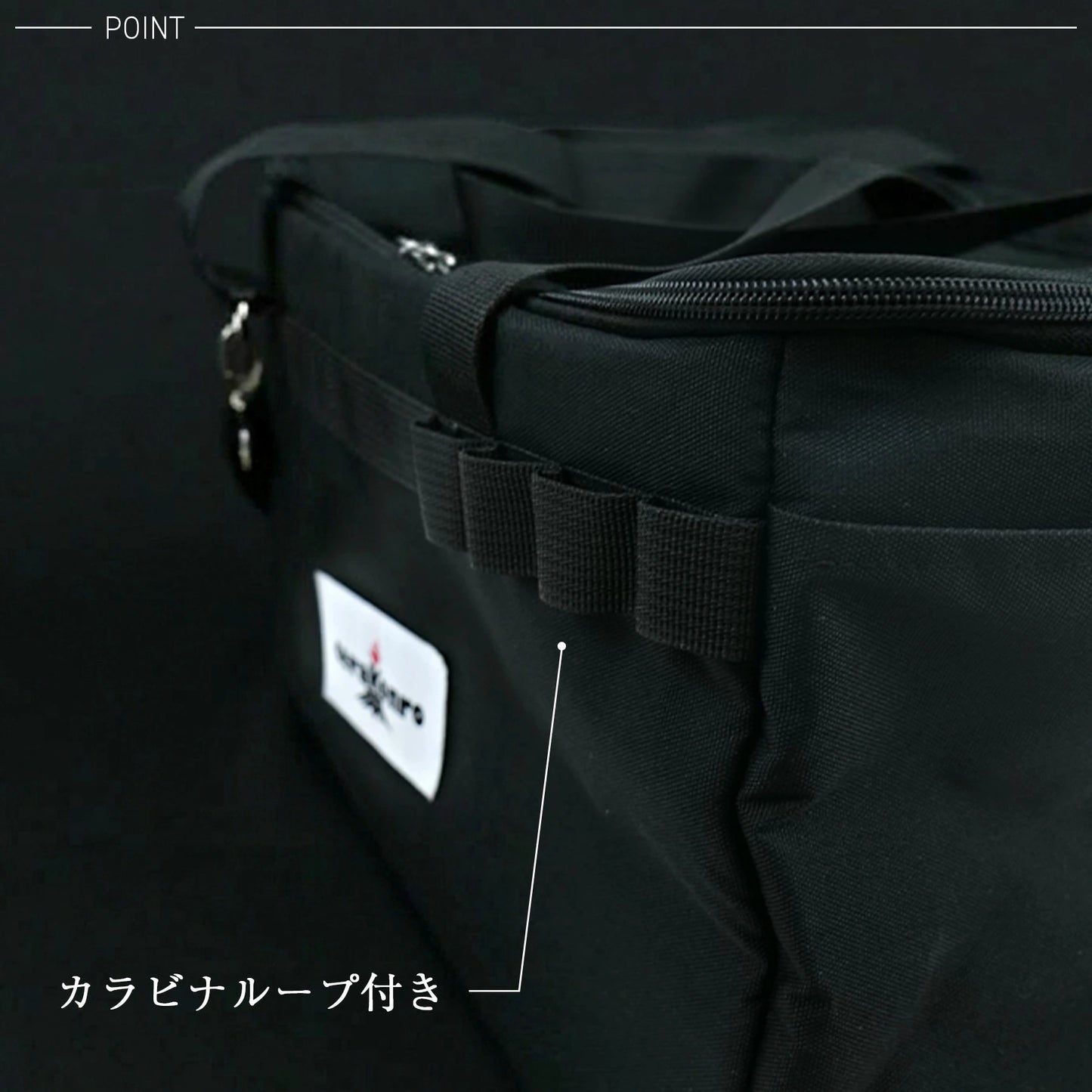 角型七輪用収納バッグ (小) 35cm アウトドアバッグ hcb-13