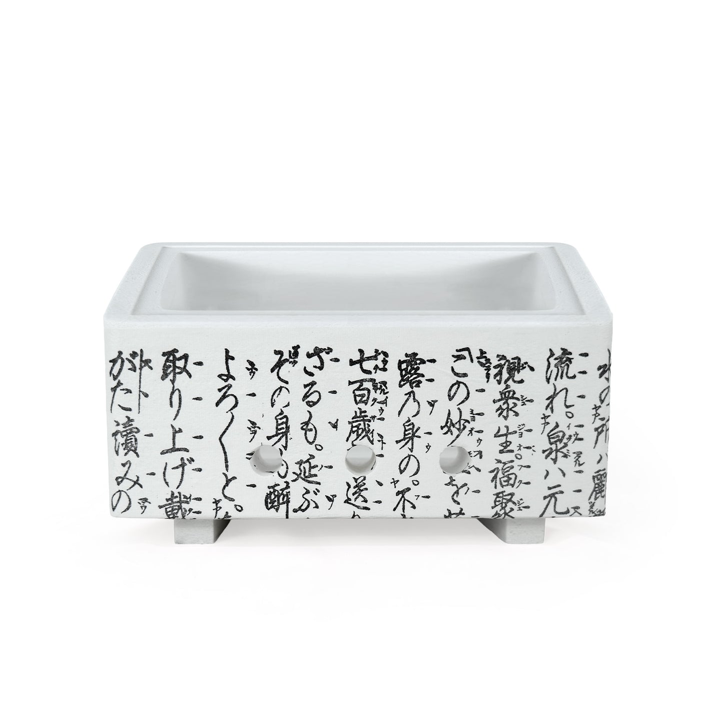 角型 セラミック製 ミニ 七輪 大名コンロ 25cm
